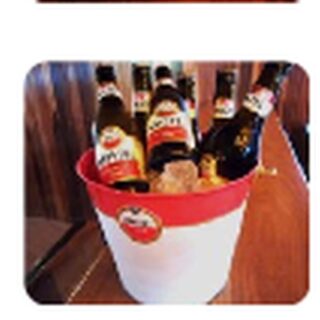 Amstel balde com 6 und